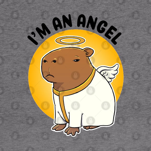 I'm an Angel Capybara by capydays